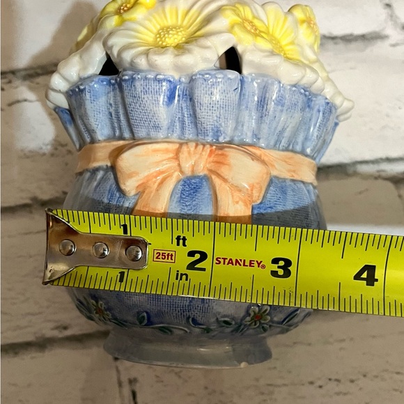 Ceramic Scented Wax Warmer Floral Bundle Tea Light Candle Holder Cottage Core - Picture 16 of 16